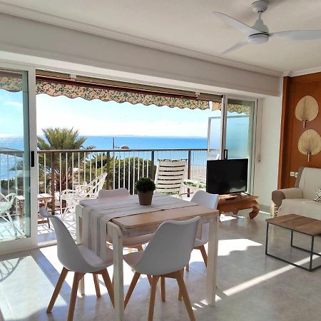 Apartamento Santa Pola Primera Linea De Playa Exterior foto