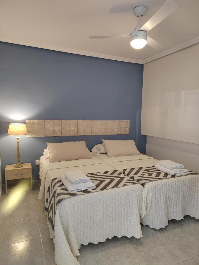 Apartamento Santa Pola Primera Linea De Playa Exterior foto