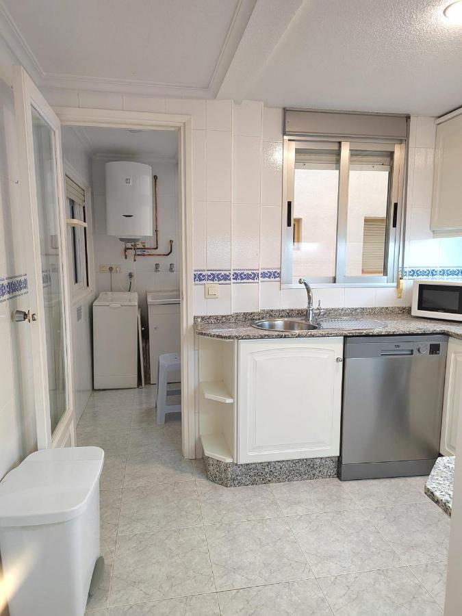 Apartamento Santa Pola Primera Linea De Playa Exterior foto